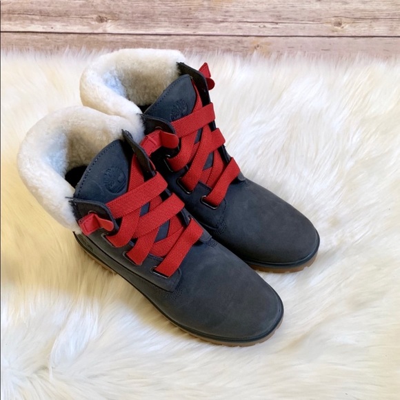 Timberland Jayne 6” WP Convenience Dark Grey Boots - Picture 5 of 7